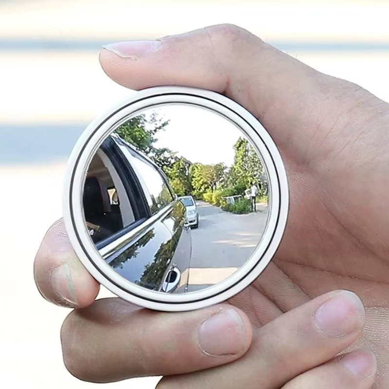 2Pcs Blindspot Rearview Convex Mirror
