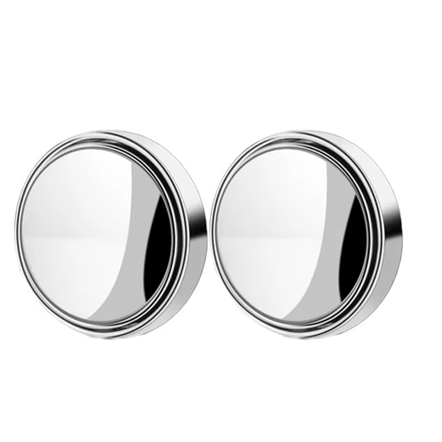 2Pcs Blindspot Rearview Convex Mirror