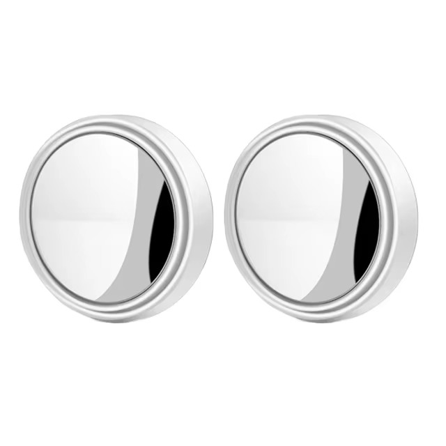 2Pcs Blindspot Rearview Convex Mirror